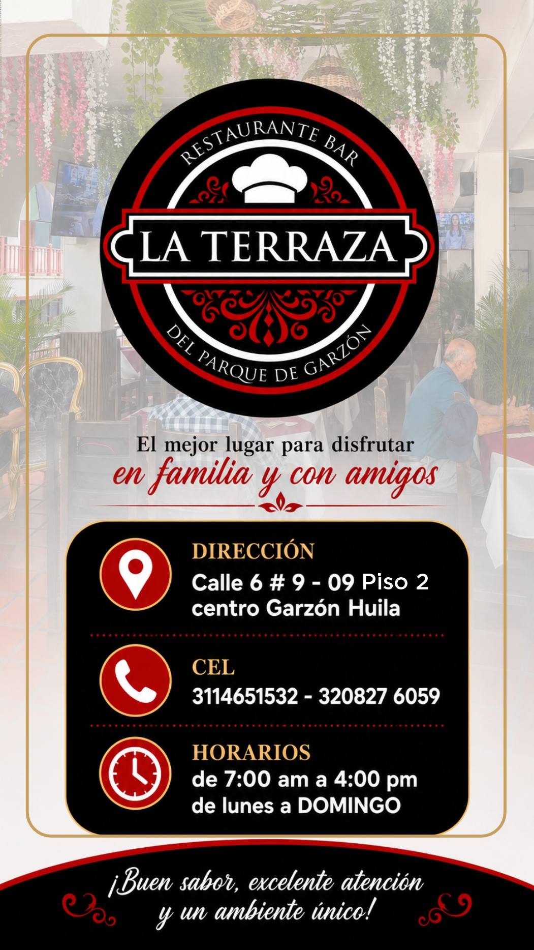 RESTAURANTE BAR LA TERRAZA