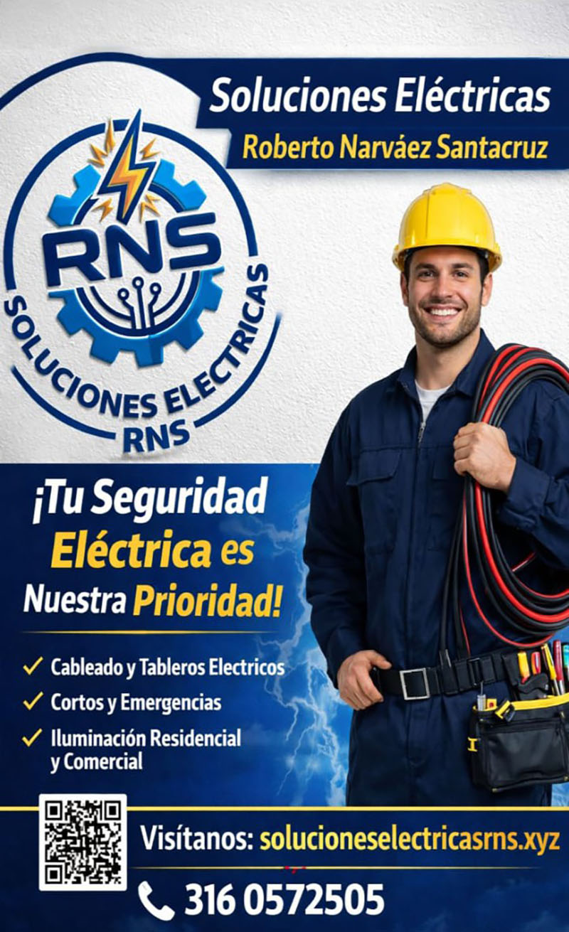 SOLUCIONES ELÉCTRICAS RNS ROBERTO NARVAEZ SANTA CRUZ