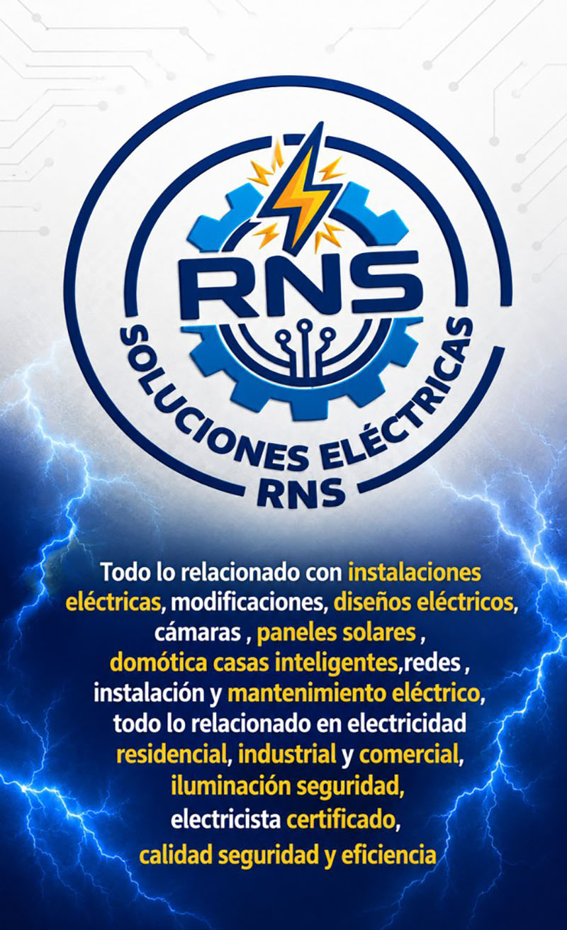 SOLUCIONES ELÉCTRICAS RNS ROBERTO NARVAEZ SANTA CRUZ
