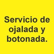 Servicio de ojalada y botonada