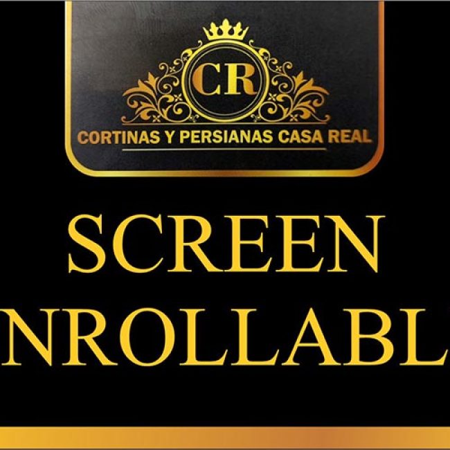 1 cortinas y persianas casa real ENRROLLABLE