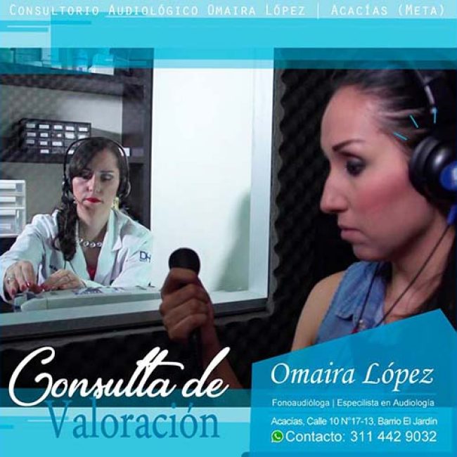 DRA. OMAIRA LOPEZ FONOAUDIOLOGA - ESPECIALISTA EN AUDIOLOGIA