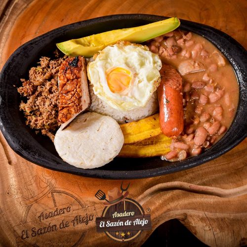 BANDEJA PAISA - Asadero El Sazón De Alejo Pitalito