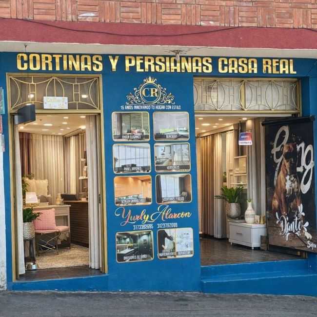 Cortinas y Persianas Casa Real Fusa