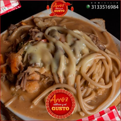 Espaguetis - Arroz al gusto