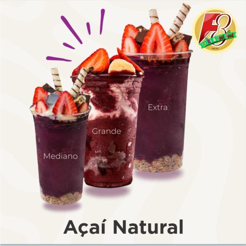 F3 FRUITS AND FAST FOOD Açaí Natural