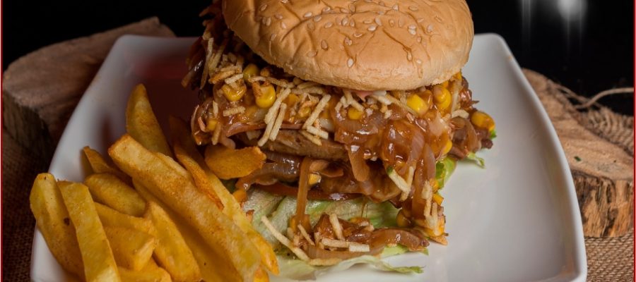 HAMBURGUESA - Arroz al gusto