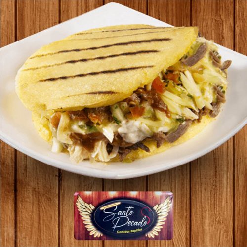MENU santo pecado AREPA RELLENA MIXTAS