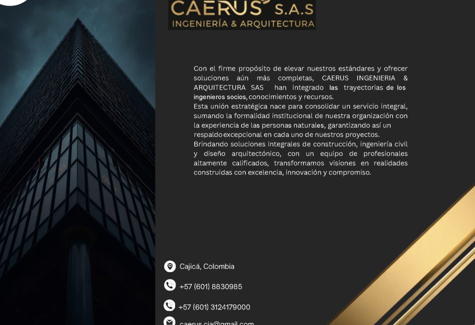 PORTAFOLIO DE SERVICIOS Caerus S.A.S. Ingeniería & Arquitectura OK_Página_01