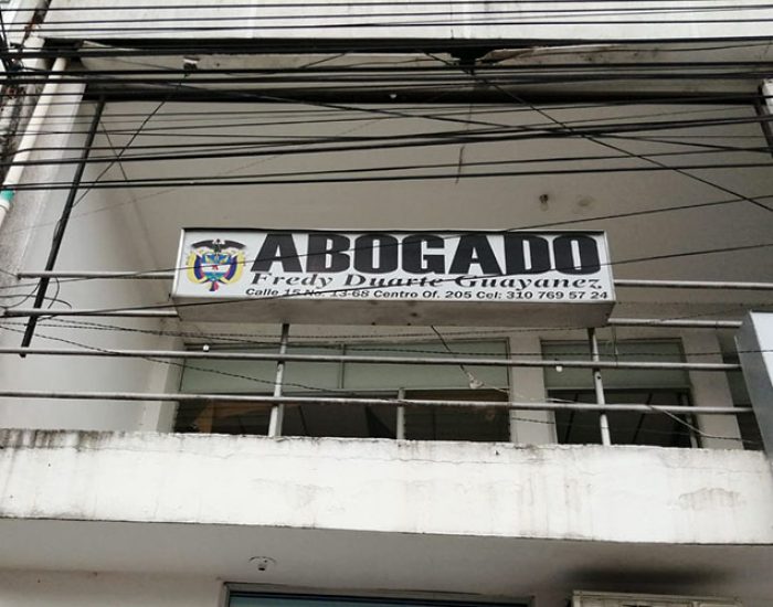 Fredy Duarte Guayanez Abogado