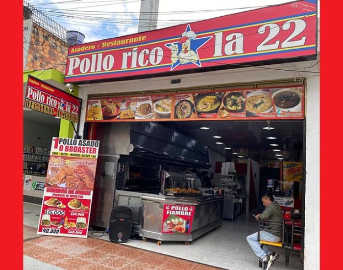 Asadero y Restaurante pollo rico la 22