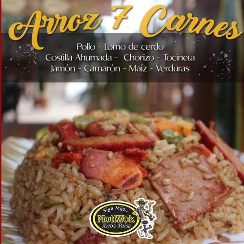 Mottwok Arroz 7 Carnes