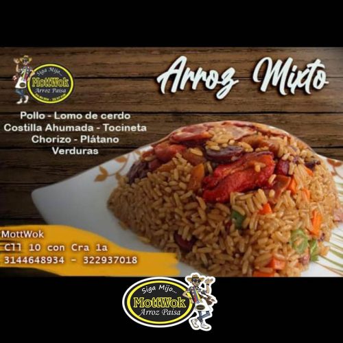 Mottwok Arroz Mixto