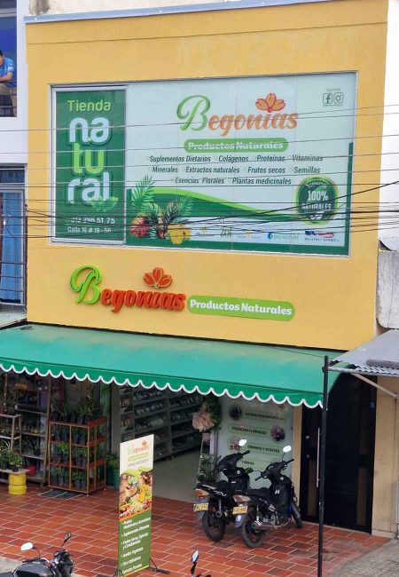 Begonias Productos Naturales