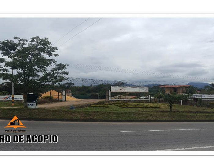 Agregados la PEÑA DE HOREB s.a.s.