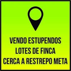 Vendo Estupendos Lotes de Finca cerca a Restrepo Meta