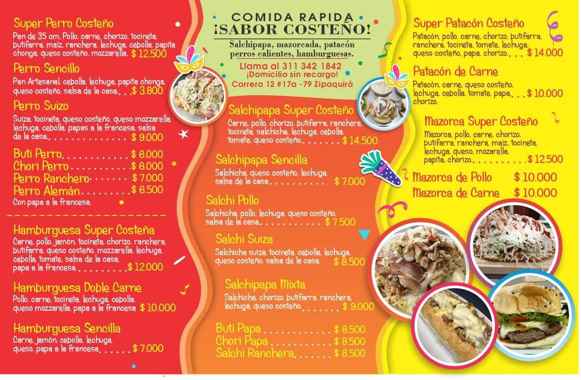 Sabor Costeño, Comida rapida - Las Páginas Amarillas en Colombia.com 2026